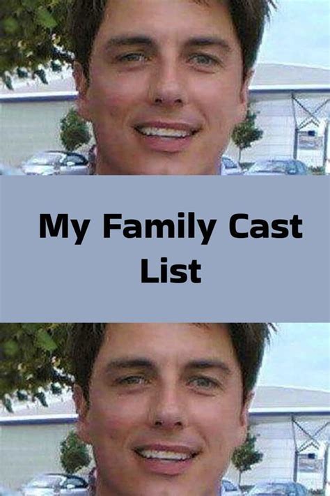 my pervy family actors|List of My Family characters .